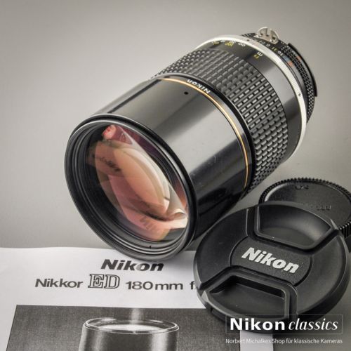 Nikon Nikkor 180/2,8 AIS ED (Zustand A/A-)