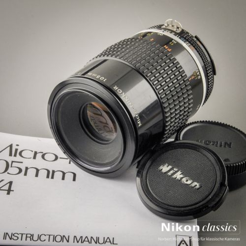 Nikon Micro-Nikkor 105/4 AIS (Zustand A-/AB)