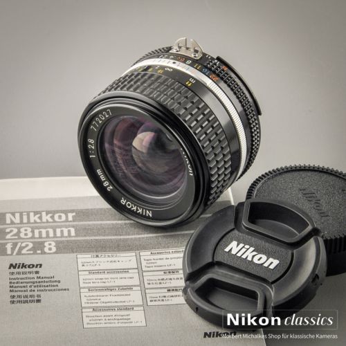 Nikon Nikkor 28/2,8 AIS (Zustand A/A-)