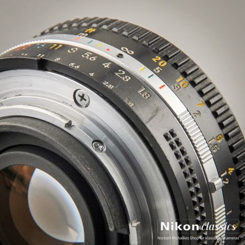 Nikon Nikkor 50/1,8 AIS "Pancake" (Zustand A-)