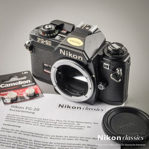 Nikon FG-20 black (Condition A/A-)