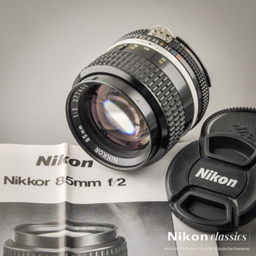 Nikon Nikkor 85/2,0 AIS  (Zustand A/A-)