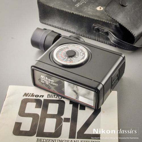 Nikon SB-12 Blitz für F3 (Zustand A)