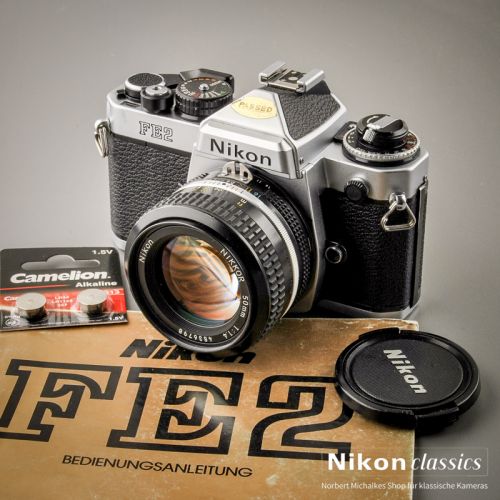 Nikon FE-2 mit Nikkor 50/1,4 AI