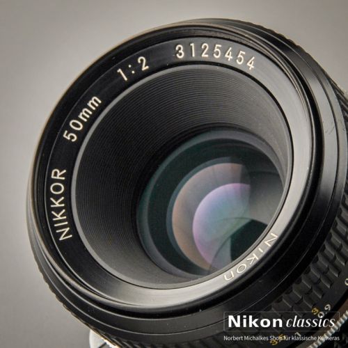 Nikon Nikkor 50/2,0 nonAI (Zustand A/A-)