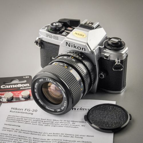 Nikon FG-20 mit Zoom 35-70 Starter Set
