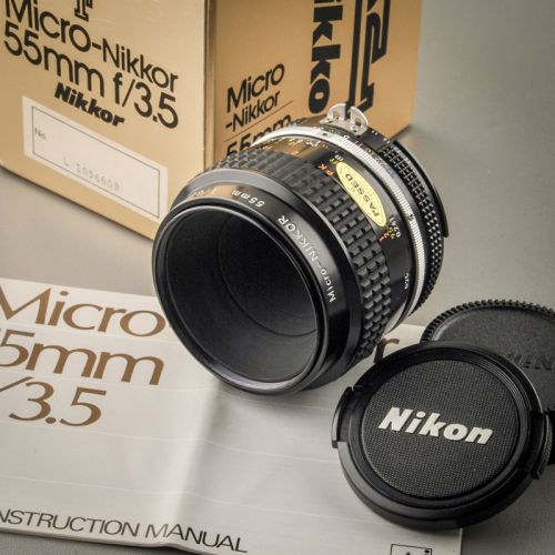 Nikon Micro-Nikkor 55/3,5 AI (Zustand A/A+) OVP