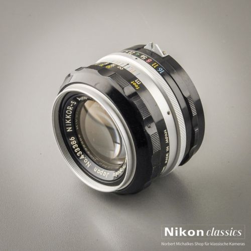 Preview: Nikon Nikkor-S Auto 50/1,4 nonAI "Berg-und-Tal" (Zustand A/A-)