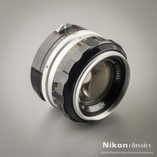 Nikon Nikkor-S Auto 50/1,4 nonAI "Berg-und-Tal" (Zustand A-/AB)