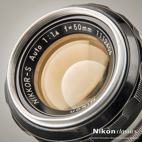 Nikon Nikkor-S Auto 50/1,4 nonAI "Berg-und-Tal" (Zustand A-/AB)