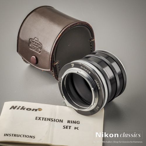 Nikon "F Nikkor" Zwischenringe K1-K5 nonAI