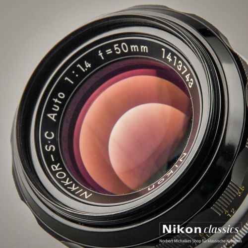 Nikon Nikkor-SC Auto 50/1,4 nonAI (Condition A-/AB)