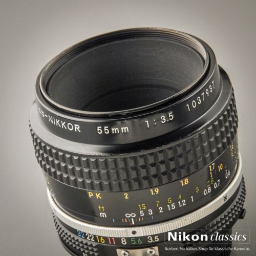 Nikon Micro-Nikkor 55/3,5 AI (Zustand A-)