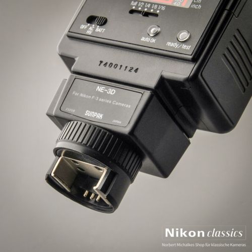 Preview: Sunpak Ringblitz autoDX 8R für Nikon F3