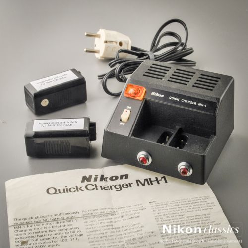 Ladegerät MH-1 mit NiMh-Akkus MN-1 für MD-1/2