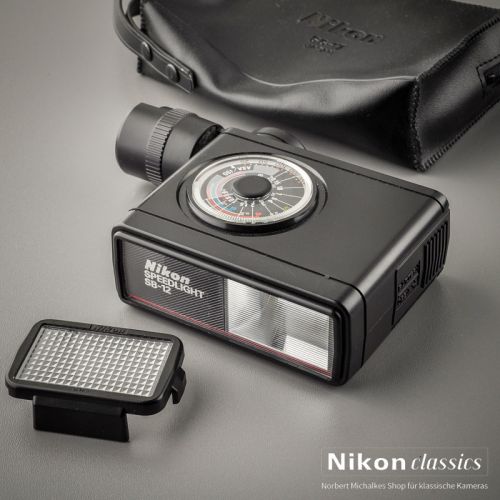 Nikon SB-12 Blitz für F3 (Zustand A/A-)