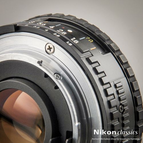 Nikon 50/1,8 AIS Serie E (Zustand A)