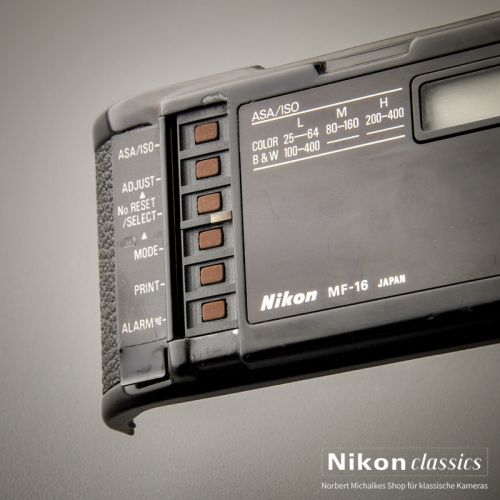 Nikon MF-16 Datenrückwand für FE2, FA u.a.