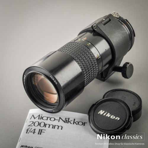 Nikon Micro-Nikkor 200/4 AIS (Condition A-)