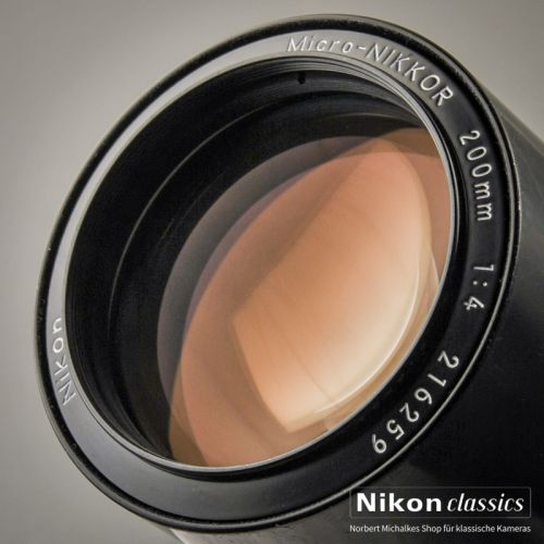 Nikon Micro-Nikkor 200/4 AIS (Condition A-)