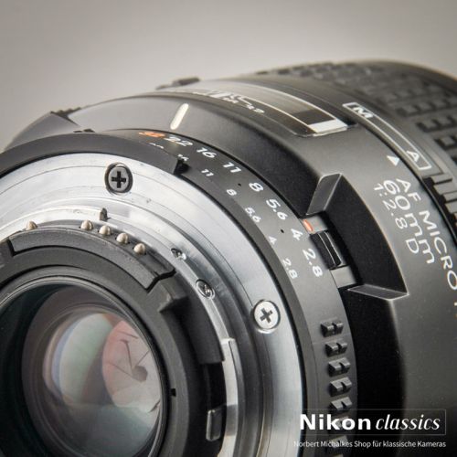 Nikon AF-D Micro-Nikkor 60/2,8 (Condition A+)