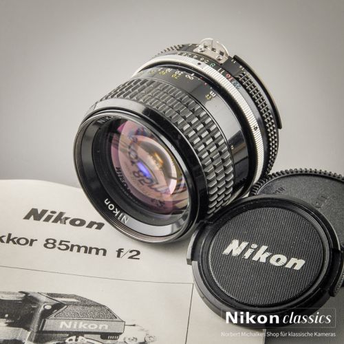 Nikon Nikkor 85/2,0 AI  (Zustand A-/AB)