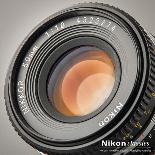 Nikon Nikkor 50/1,8 AIS "Pancake" (Zustand A)