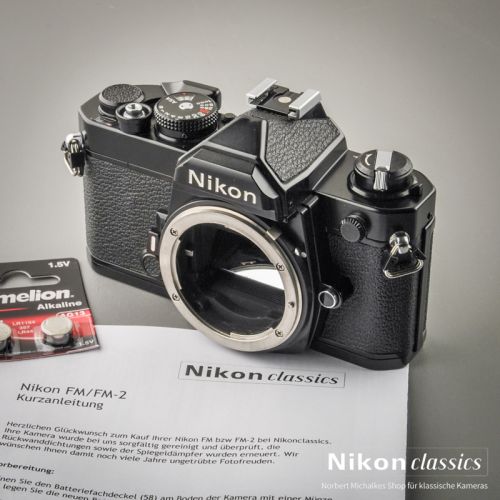 Nikon FM black (Condition A/A-)