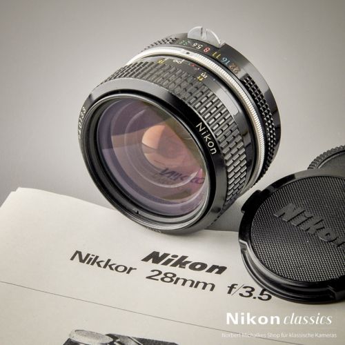 Nikon Nikkor 28/3,5 nonAI (Zustand A-)