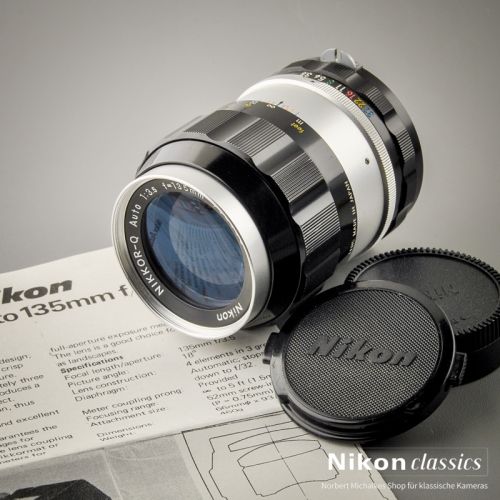 Nikon Nikkor-Q Auto 135/3,5 nonAI "Berg-und Tal" (Zustand A-)