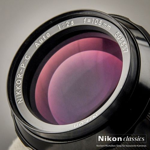 Nikon Nikkor-PC Auto  105/2,5 nonAI (Condition A/A-)