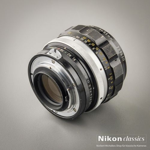 Nikon Nikkor-H 85/1,8 nonAI "Berg-und-Tal" (Zustand AB/B)