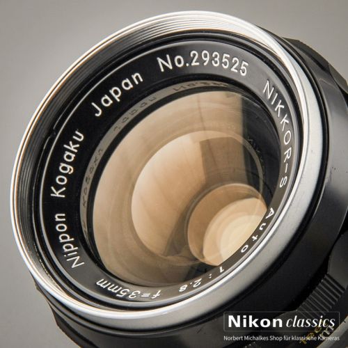 Nikon Nikkor-S Auto 35/2,8 nonAI (Cond. A/A-)