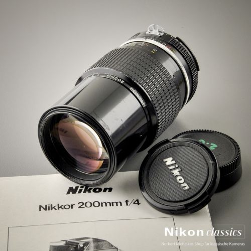 Nikon Nikkor 200/4 AI (Zustand AB/B)