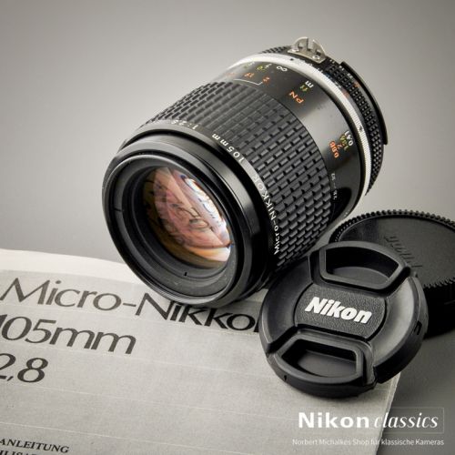 Nikon Micro-Nikkor 105/2,8 AIS (Zustand A/A-)