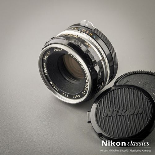 Nikon Nikkor-S Auto nonAI 5cm/2 (Zustand A-/AB)