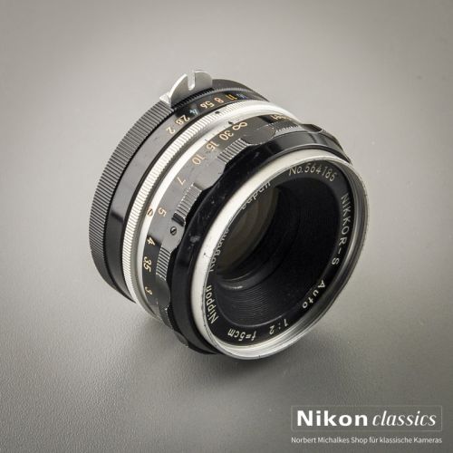 Nikon Nikkor-S Auto nonAI 5cm/2 (Zustand A-/AB)