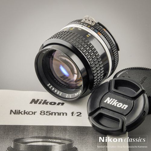 Nikon Nikkor 85/2,0 AIS  (Zustand A-)