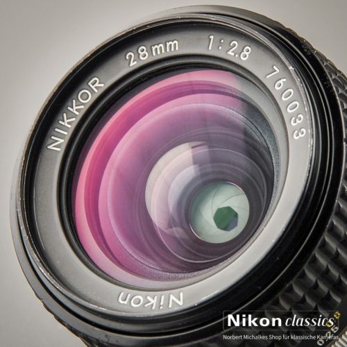 Nikon Nikkor 28/2,8 AIS (Zustand A-)