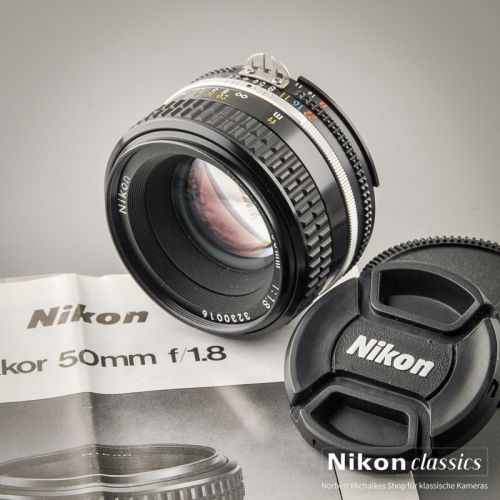 Nikon Nikkor 50/1,8 AIS (Zustand A)