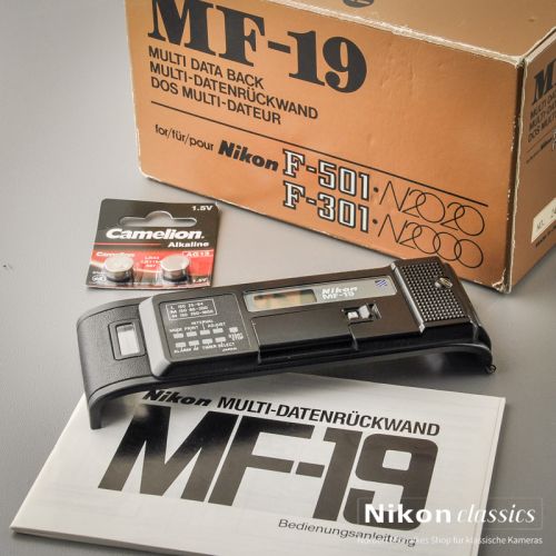 Nikon MF-19 Data Back for F301/F501