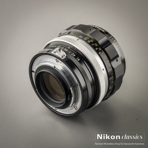 Preview: Nikon Nikkor-H 85/1,8 nonAI "Berg-und-Tal" (Zustand A/A-)