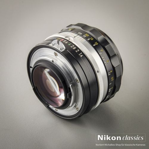 Preview: Nikon Nikkor-SC Auto 50/1,4 nonAI "Berg-und-Tal" (Zustand A+)