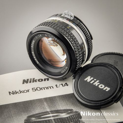 Nikon Nikkor 50/1,4 AI (Zustand A/A-)