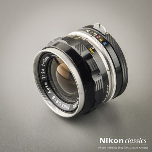 Preview: Nikon Nikkor-S Auto 35/2,8 nonAI "Berg-und-Tal" (Zustand A/A-)