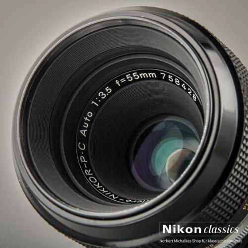 Nikon Micro-Nikkor PC 55/3,5 nonAI (Zustand A)