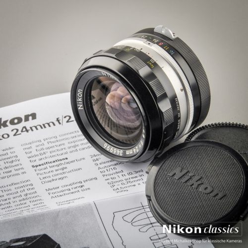 Nikon Nikkor-N 24/2,8 nonAI "Berg-und-Tal" (Zustand A/A-)