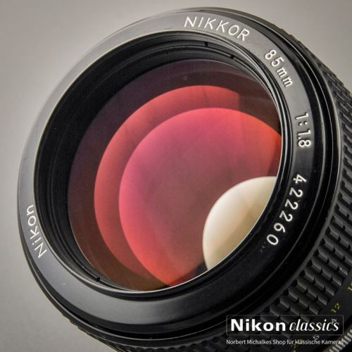 Nikon Nikkor 85/1,8 AI (Zustand A/A-)