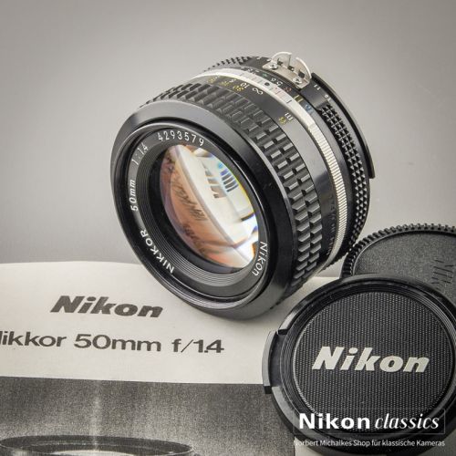 Nikon Nikkor 50/1,4 AI (Zustand A/A-)