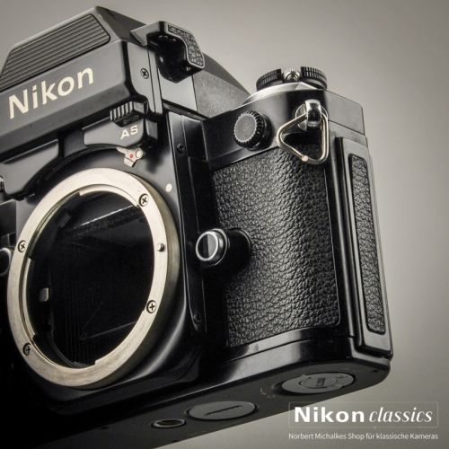 Nikon F2AS Photomic schwarz (Zustand A/A-)